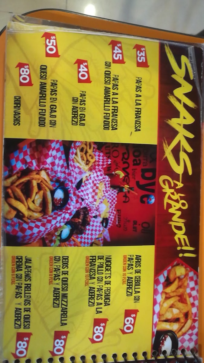 Payo's Fresnillo Menu - Image 3